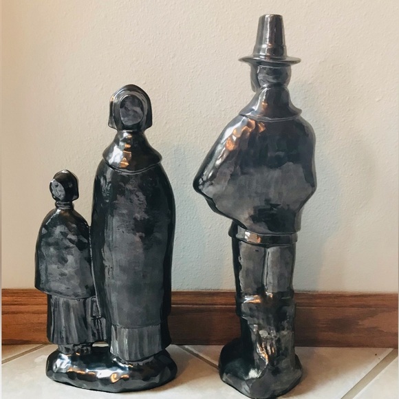 Vintage Thanksgiving Pilgrims - Picture 3 of 5